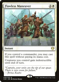 MTG Commander 2020 - Flawless Maneuver - Image 1