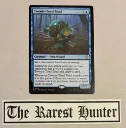 MTG - Twenty-Toed Toad - NM - Rare - Commander: Bloomburrow - 0016 - Image 1