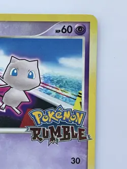 Mew 10/16 Pokemon Rumble Stamped Promo Moderately Played (2) Nintendo 2009 - Image 4