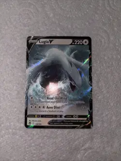 Pokemon Lugia v TCG Silver Tempest Ultra Rare Holo Card 138/195 - Image 1