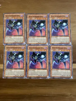 X6 Toon Summoned Skull Yu-Gi-Oh Cards! Retro Pack. All NM - Image 1
