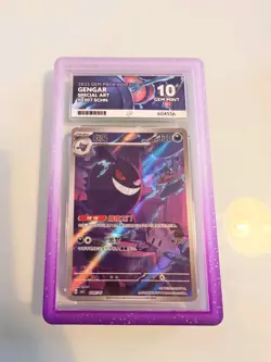 Pokemon TCG Chinese Gem Pack Vol.3 CBB3C-03 07/07 Exclusive Gengar Card - ACE 10 - Image 1