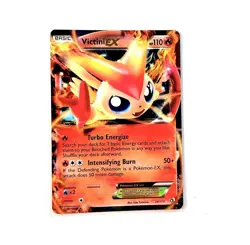 Victini EX 24/113 Legendary Treasures Ultra Rare Pokemon Card (LP) - Image 1
