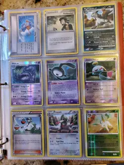 65 Card Rare Pokemon Binder Collection | Mid Era With 5 Bonus Cards - Image 1