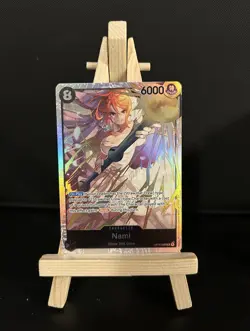 One Piece Card Game Nami OP15-086 SR Adventure on Kami’s Island Foil EN - Image 1
