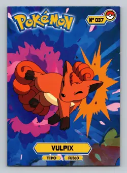 Pokemon Card - Vulpix 037 - Card Tops - Pokedex Database 2024 - Image 1