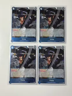 Vista OP13-046 Carrying On His Will 4 Foil Card Play Set One Piece - Image 1