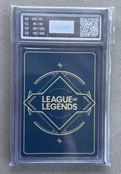 LEAGUE OF LEGENDS RIFTBOUND ARCANE PROMO CARD JINX FOIL ARC-005/006 AOG 10 - Image 2