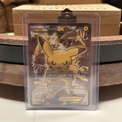Pikachu EX XY124 XY Black Star Promo Holo EX Pokemon TCG Card English - Image 1