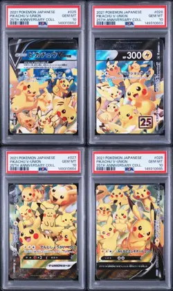 PSA 10 Pikachu Pokemon V Union Secret Rare Set Edition Pokemon Card - Image 1