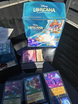 Disney Lorcana Azurite Sea Collection: 196 Cards (3x Legendary) +Trove Box &Dice - Image 4