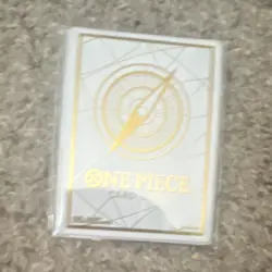 Bandai Namco One Piece Card Game Limited Promo Gold Premium Matte Sleeves 10 - Image 1