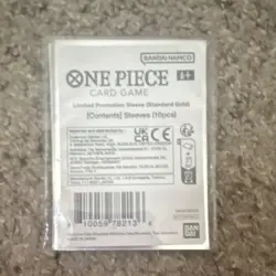 Bandai Namco One Piece Card Game Limited Promo Gold Premium Matte Sleeves 10 - Image 2