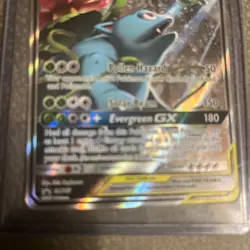 Pokemon TCG Celebi & Venusaur GX Holo Ultra Rare Card Tag Team SM167 - Image 3