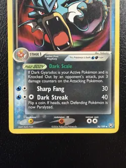 Pokemon Card Dark Gyarados 36/109 EX Team Rocket Returns Non Holo Rare NM - Image 3