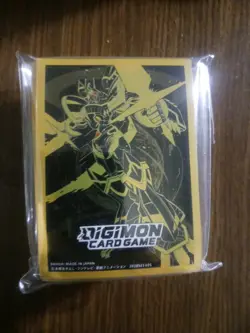 Digimon Card Game Official Card Sleeves Ver. Alphamon - Image 1