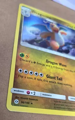 Dragonite 96/149 SM Cosmos Black Star Promo Pokemon Card NM - Image 5