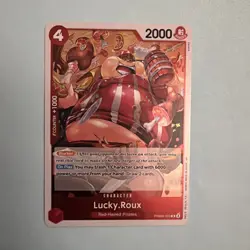 One Piece Card Game TCG Lucky.Roux PRB02-003 R M/NM Condition - Image 1