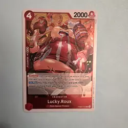 One Piece Card Game TCG Lucky.Roux PRB02-003 R M/NM Condition - Image 2