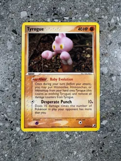 Pokemon TCG Cards Tyrogue 33/115 Unseen Forces Rare NM - Image 1