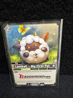 Anime Expo 2026 Palworld Lamball Promo Card Game English Version Exclusive - Image 1