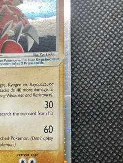 Pokemon Groudon ex 038 Black Star Promo Holo Cosmos 2006 TCG Card #038 MP - Image 4