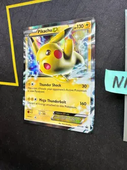 Pokemon Card Pikachu EX XY Black Star Promo XY174 097 💎NM💎 - Image 4