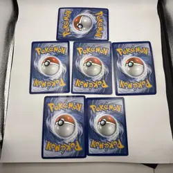 Lot Of 6 Jumbo Holo Pokemon Cards, EX, Basic, Legend And Mega - Image 2