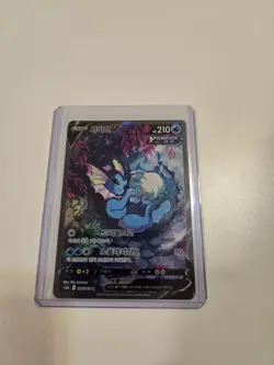 Vaporeon V SR s6a Eevee Heroes 075/069 Korean Pokemon Card [NM] - Image 1