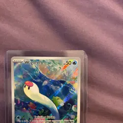 Wiglett 206/198 Pokemon Scarlet Violet Base Illustration Rare - NEAR MINT - Image 2