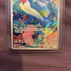 Wiglett 206/198 Pokemon Scarlet Violet Base Illustration Rare - NEAR MINT - Image 3