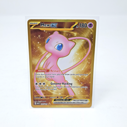 Mew ex (Non Metal) 205/165 151 Pokemon Gold Hyper Rare TCG Card Full Art S&V ENG - Image 1