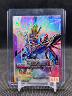 Bandai Gundam Card Game Destiny Gundam GD04-050 LR++ English - Image 1