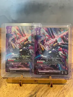 Gundam Card Game Destiny Gundam GD04-050 LR English - Image 1