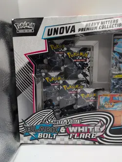 Pokemon TCG Unova Heavy Hitters Premium Collection Black Bolt White Flare - Image 2