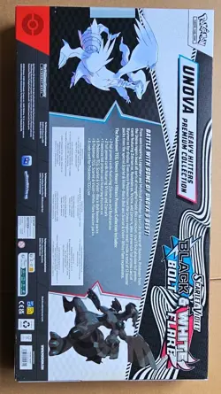 POKEMON TCG UNOVA HEAVY HITTERS PREMIUM COLLECTION COSTCO BLACK BOLT WHITE FLARE - Image 2