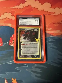 CGC 10 Umbreon Celebrations 17/17 Classic Collection Pokemon Card Gold Star 2021 - Image 1
