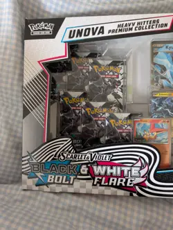 Pokemon TCG Scarlet & Violet Unova Heavy Hitters Premium Collection Box New - Image 2