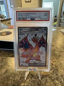 PSA 9 - Charizard EX Promo 56 2023 Pokemon TCG SVP- Charizard Premium Collection - Image 1