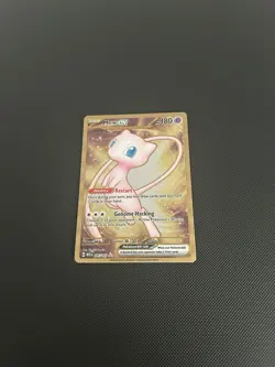 Pokemon TCG Mew EX Metal Gold Card 151 SV2a 205/165 Full Art Ultra Rare - Image 3