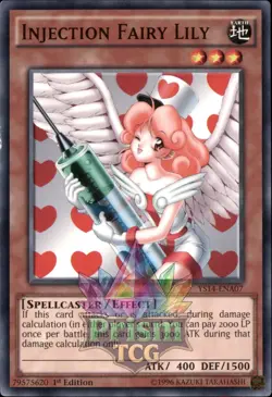 1st Ed Injection Fairy Lily YS14-ENA07 Yugioh - Image 1