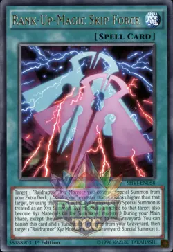 1st ed Rank-Up-Magic Skip Force rare SHVI-EN058 Yugioh - Image 1