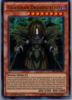 Guardian Dreadscythe DRL3-EN049 Dragons of Legend: Unleashed Yu-Gi-Oh NM - Image 1