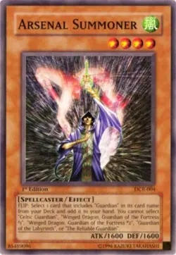 Arsenal Summoner - DCR-004 - Common - Unlimited Edition - Lightly Played - Image 1
