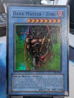 YuGiOh! Dark Master - Zorc DCR-082 Super Rare* - Image 1