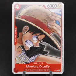 Monkey D Luffy P-022 Romance Dawn Film Promo Exclusive One Piece Card Game - Image 1