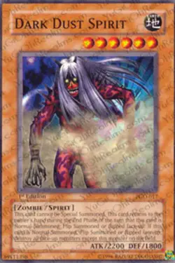 Dark Dust Spirit - PGD-017 - Common - Unlimited Edition x1 Heavily Played - Image 1