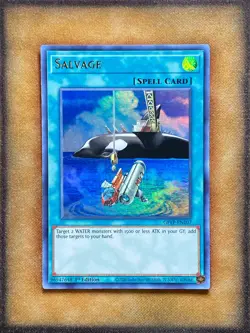Yugioh Salvage GFTP-EN107 Ultra Rare 1st Ed NM - Image 1