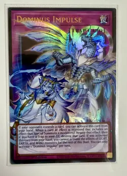 Yugioh Dominus Impulse (Ultra Rare) BLGG-EN146 Overframe - 1st Edition NM - Image 1