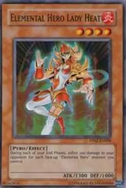 Elemental Hero Lady Heat [PP02 - PP02-EN008] Super Rare NM - Image 1